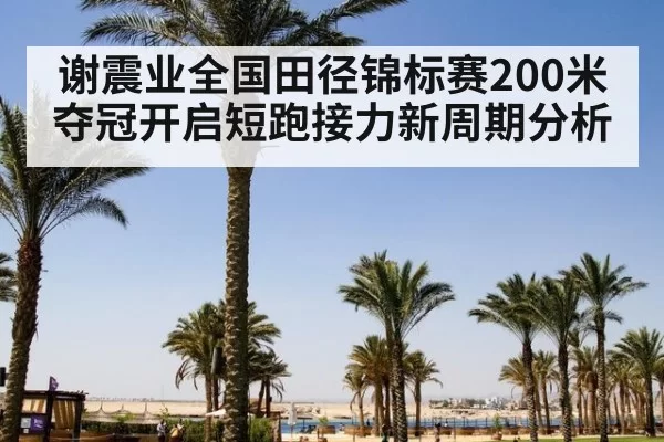 谢震业全国田径锦标赛200米夺冠开启短跑接力新周期分析